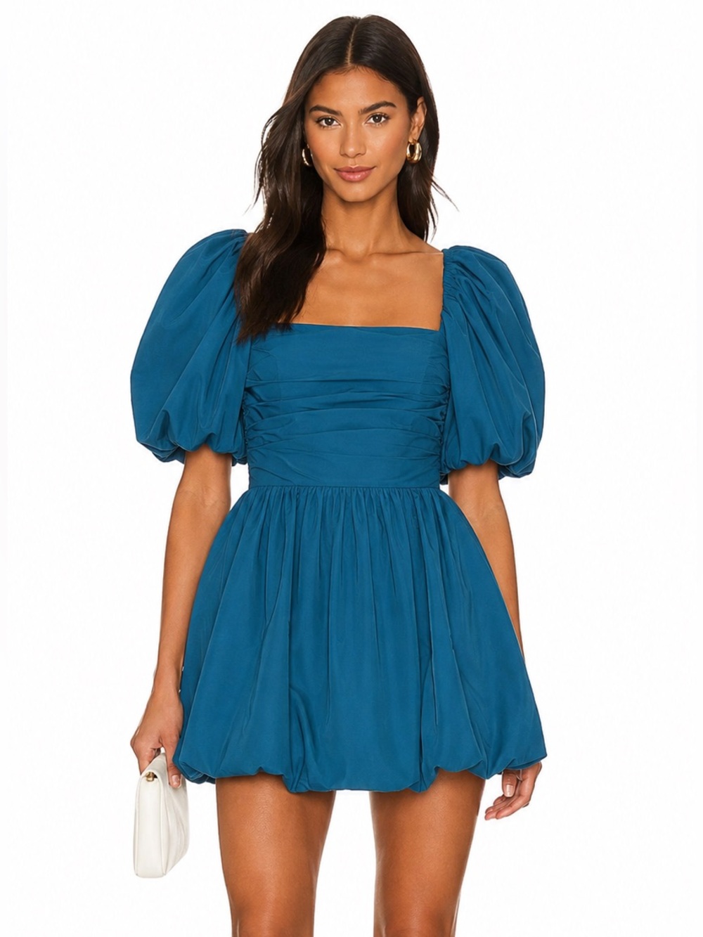 Amanda Uprichard Bessie Dress in Teal - Size XS